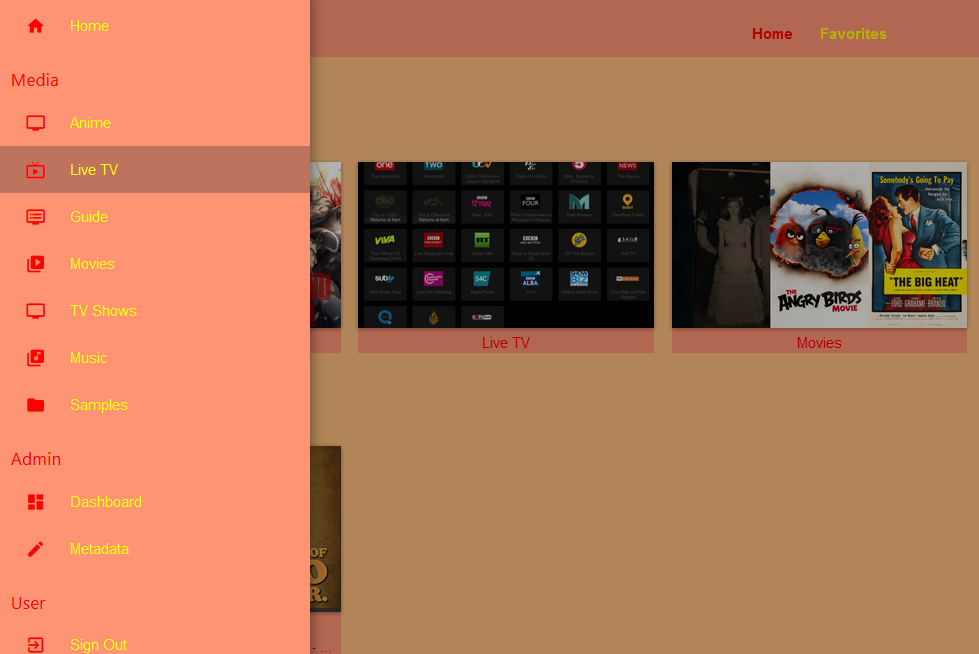 Screenshot of the &quot;Hotdogs and Catsup&quot; color theme